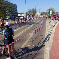 Cracovia Maraton 2023, Marathontag. Bild 11
