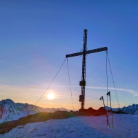 Lampsenspitze Skitour 21: Gipfel