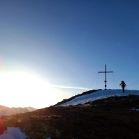 Lampsenspitze Skitour 19: Die letzten Meter zum Gipfel
