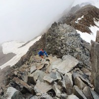 Hintere Schwärze - Normalweg 22: Gipfelgrat
