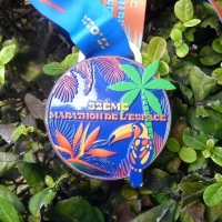 Französisch-Guayana Marathon Medaille