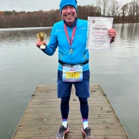 Dirk Kahlmeyer beim Rubbenbruchsee Marathon