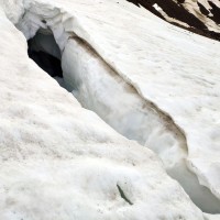 Wildspitze weitere Bilder:  Gletscherspalte