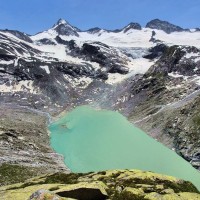 Abstieg 01c: Am Kürsingersteig mit Abstieg zum Gletschersee