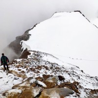 Wildspitze weitere Bilder: Abstieg Normalweg