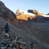 Hochvernagtspitze 03: Über Blockgstein Richtung Gletscher