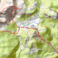 Route bzw. Strecke Warscheneck via Südost-Grat
