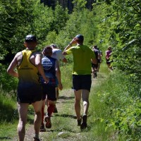 Teilnehmer beim X-Trail-Run Breitnau