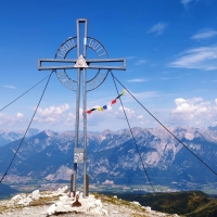 Marchreisenspitze Gipfelkreuz