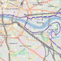 London Marathon Strecke