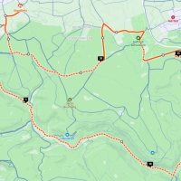 Strecke Schönbuchlauf 25 km