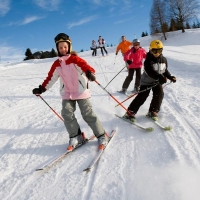 Skifahren am Weissensee © Weissensee Information