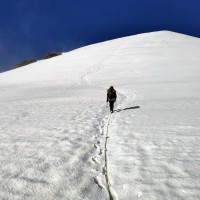 Wildspitze 15: Teilweise gemütliche Schneewanderung am Ostgrat