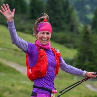 5 Läufer beim Obertauern Trailrun Summit.