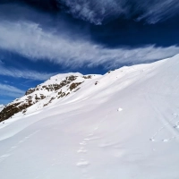 Skitour Heimspitze 10: Blick Richtung Valisera.