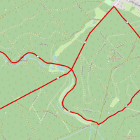 Tharandter-Wald-Lauf Walking Strecke