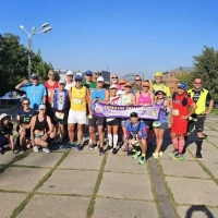 Lake Vardavar Marathon: Start in Yerewan