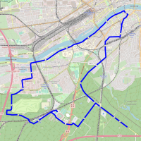 Frankfurter Mainova Halbmarathon Strecke