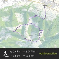 Laui-Trailrun Strecke Classic 12km