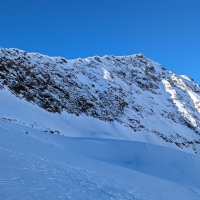 Eiskögele Skitour 14: Blick Richtung Hangerer.