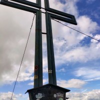 Grimming, Schneegrubengrat 28: Gipfelkreuz
