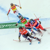 Skicross-Weltcup Reiteralm 2023. Foto: © Reiteralm Bergbahnen, Gerald Grünwald