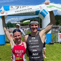 Triathlon Kirchbichl 2025: Bauer und Pertl holen Staatsmeistertitel auf Sprintdistanz
