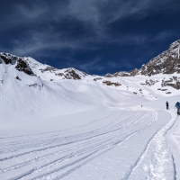 Skitour K2, Bild 16: Kurz vor einer weiteren Abzweigung.