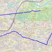 Berliner Halbmarathon Strecke