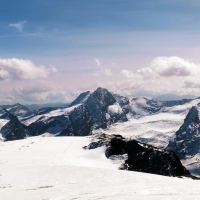 Langtauferer Spitze von der Weißseespitze fotografiert