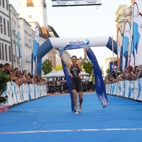 Carina Reicht siegt beim Triathlon Wels 2025