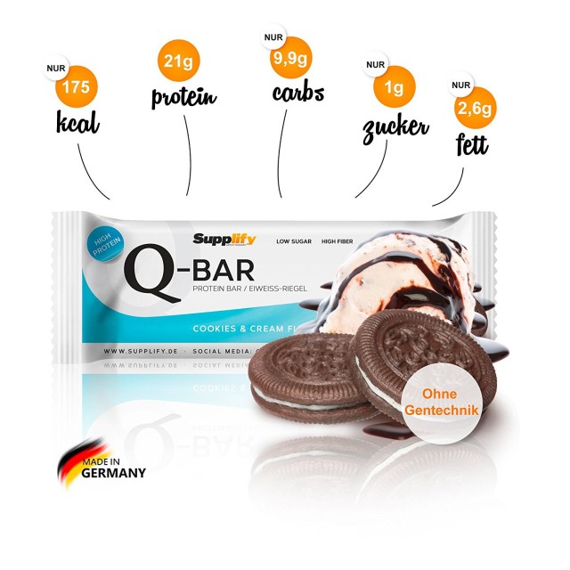 Supplify Q-Bar Protein
