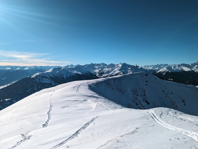 Skitour Venet (Glanderspitze) von Piller