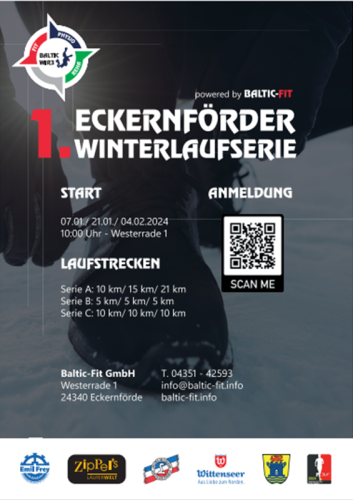Winterlaufserie Eckernförde - 2. Lauf