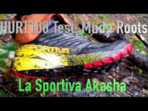 La Sportiva Akasha HURT 100 Test: Mud+Roots, uphill+downhill!