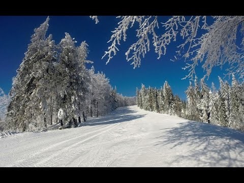 Kojšovská hoľa, timelapse skiing (13.02.2015)