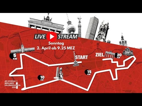 Berlin Halbmaratho 2023: LIVE-Video