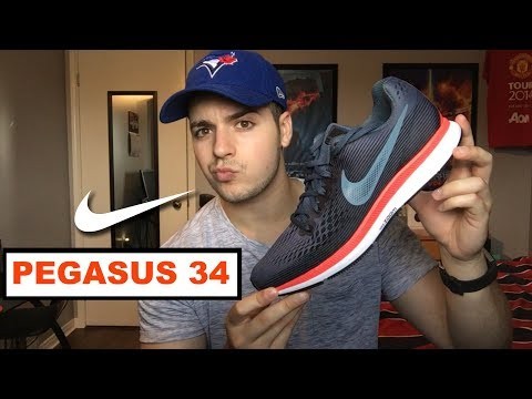Nike Air Zoom Pegasus 34 UNBOXING and REVIEW