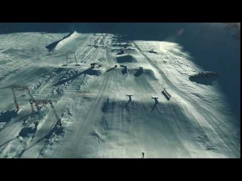 Snowpark Kaunertal - die längste Jibline in den Alpen