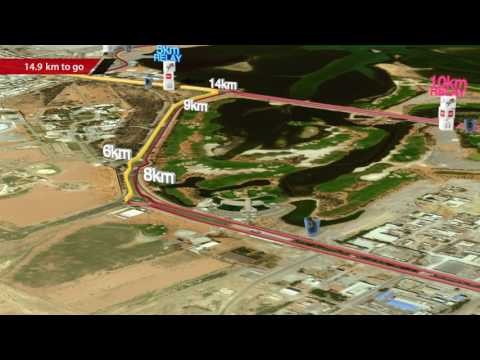 RAK Half Marathon - Course Map