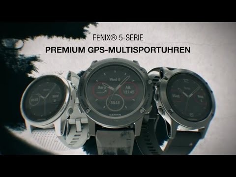fēnix® 5-Serie - GPS-Multisport-Smartwatches der Superlative