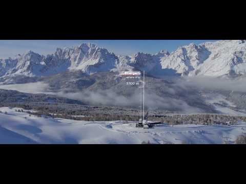 5 verbundene Skiberge - 3 Zinnen Dolomites